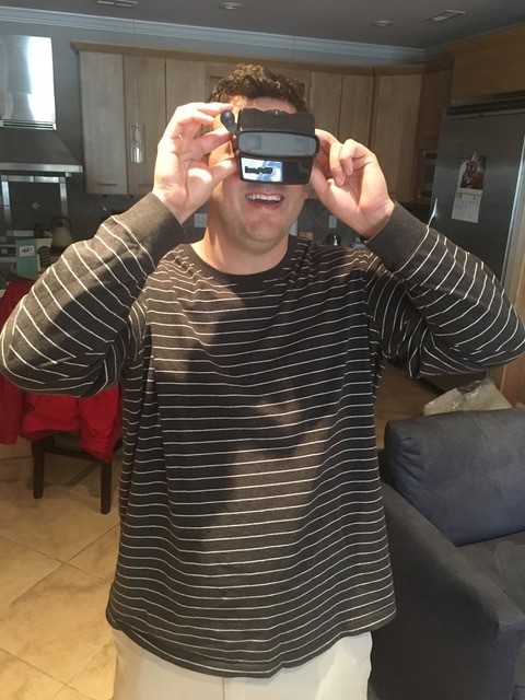 Katie's husband loves his RetroViewer gift