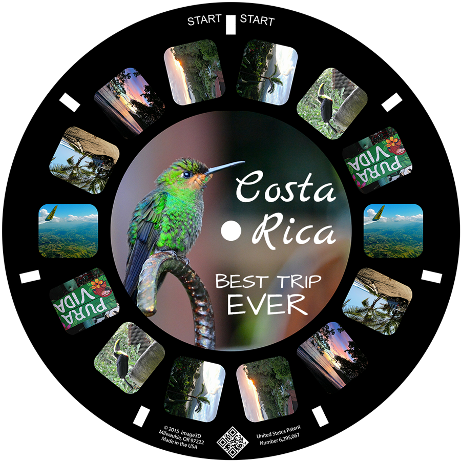 A trip to Costa Rica remembered on a custom reel